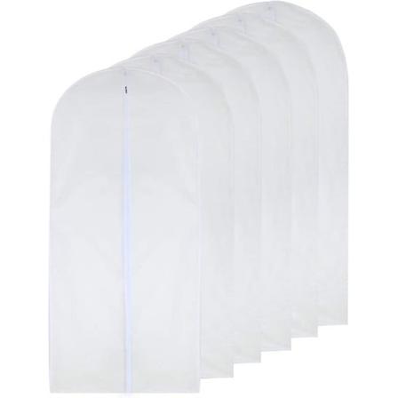 Vaatepussi l pin kyv 60 X 120cm(24'' X 48'') Pitk pukupussi P ly Koi Kest v Vaatepussit Valkoinen Hengitt v