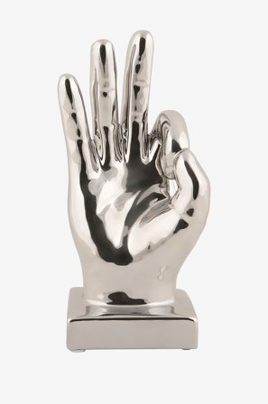 Present Time - Statue Perfecto - Sølvfarvet - Pynteting - Fra Homeroom