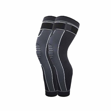 2-pack Stickade Termiska Knäskydd med Kompression - Skydda Dina Knän och Leder