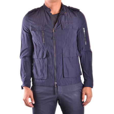 Neil Barrett, Jacket Blauw, Heren, Maat:M