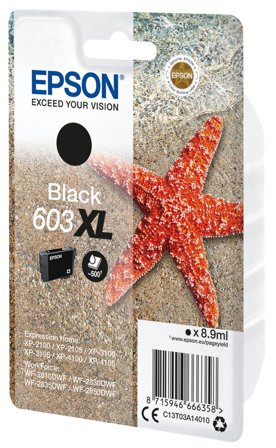 Epson 603XL - XL - svart - original - blekkpatron