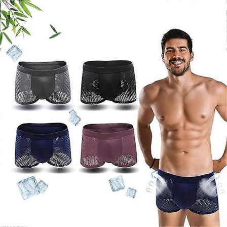 Pustende Boxhero Bambus Boxershorts Herre Bambusfiber Boxershorts Boxhero Bambus Truser
