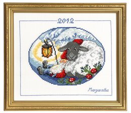 Broderipakke Årsnisse 2012 - Permin