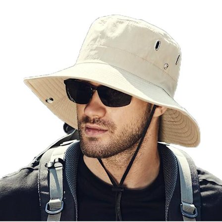 Herre Utendørs Skygge Storbremmet Fiskehatt