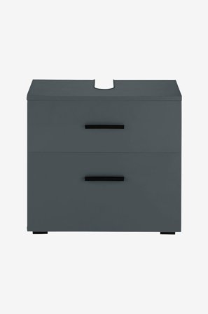 Loft24 - Skab til håndvask Malika - Grå - Badeværelsesmøbler - Fra Homeroom