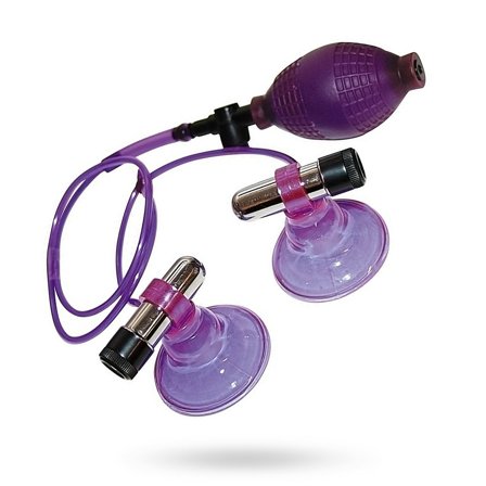 You2Toys: Ultra Violet Vibrating Nipple Suckers - Vuxen.dk: For hende