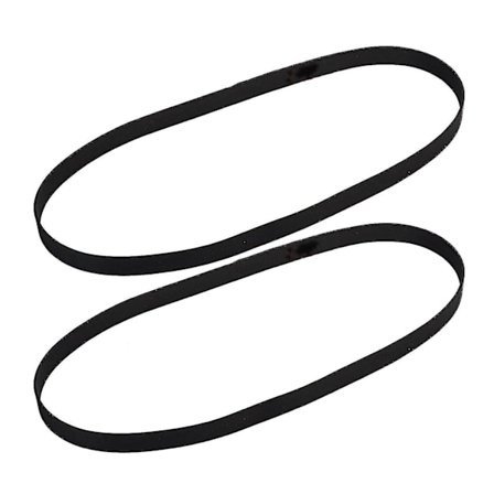 2 stk Drivreim Gummi Turntable Belt Transmisjonsreim 627mm X 5mm X 0.6mm