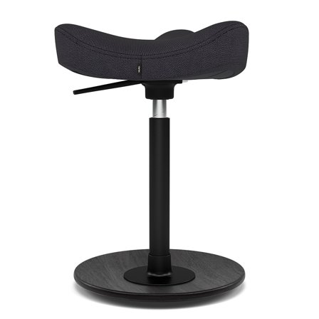 Varier Furniture Move Compact - Black Polyester - Black base
