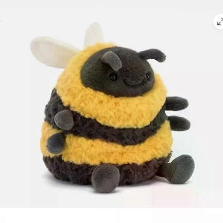 Yndig Albee Bee Forårs Plyslegetøj til Børn Super Blød Kælende og Sød Elefant Perfekt Beroligende Plyslegetøjsgave