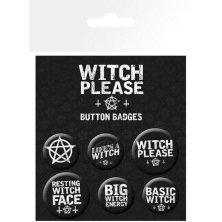 Badge Pack - WITCH PLEASE Assorted *
