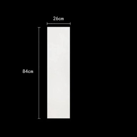 Skateboard Sandpapir Skateboard Klistremerke 84X26CM