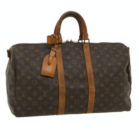 Louis Vuitton Vintage, Pre-owned Keepall Bag Bruin, Dames, Maat:ONE Size