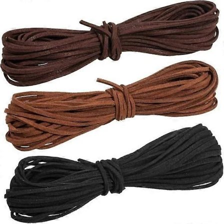 【PP】Mockasnøre Brun mockasnøre