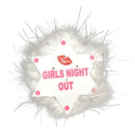 Alandra Girls Night Out Blinkande Brosch One Size Star Lips