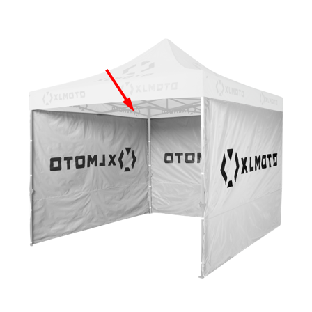 XLMOTO Tältvägg Grå
