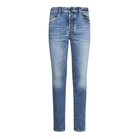 Dsquared2, Skinny Jeans Niebieski, Mężczyzna, Rozmiar: 2XL