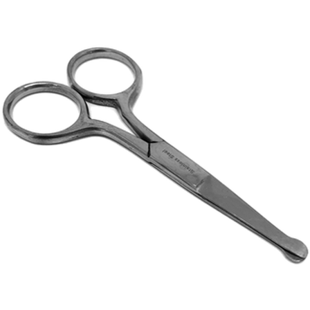 Gibbon - Tassax Rund spiss Grå 95 mm - Hund - Pelspleie Trim- og hundebad - Trimmesakser og effileringssakser - ZOO.no