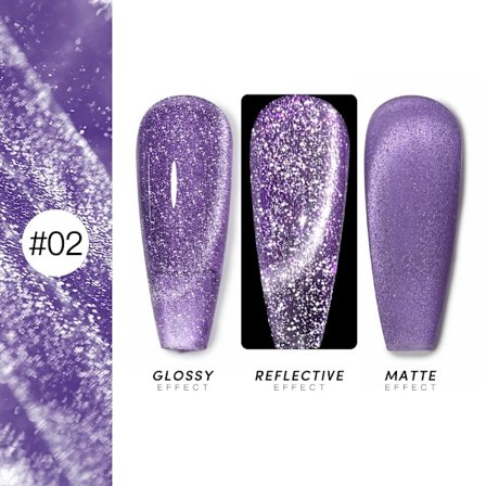 AS 15ml Magnetisk Katt Gel Nagellack Cat Eye Glitter Effekt Semi Permanent 36 Färger Soak Off UV Gel Lack Manikyr Nagelkonst