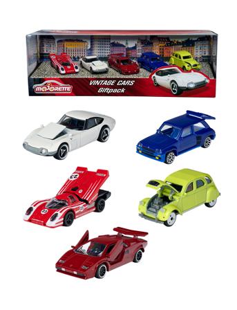 Majorette - Vintage 5 Pieces Giftpack Toys Toy Cars & Vehicles Toy Cars Multi/mønstret Majorette*Betinget Tilbud