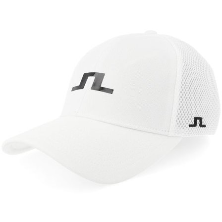 J.Lindeberg - Vit flexfit Keps - Pro Cap White Mesh Flexfit @ Hatstore