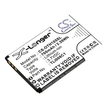 Batteri til SmartPhone, Mobil til Alcatel OneTouch 1054