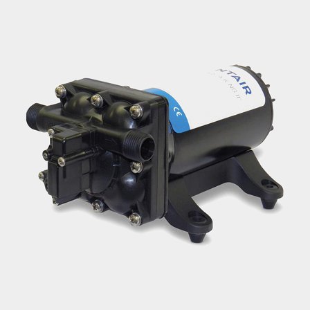 Electric galley pump Shurflo Aquaking II Premium 4148, 12 V, 15.1 l/min, 3.8 bar, 1/2" (NPT) / 15/32" (12 mm) hose