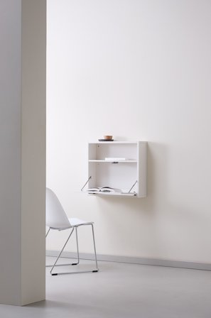 Jotex - Veggmontertt Skrivebord Hvit - KIPP - Kjøp Skrivebord hos Jotex