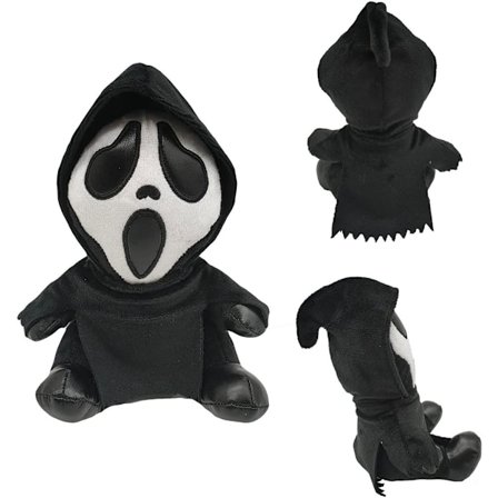 Ghostface Plyslegetøj, Gysende Spøgelsesfyldte Plysdyr, Halloween Reaper Killers