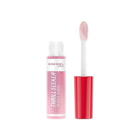 Rimmel Thrill Seeker Glassy Gloss Lip Gloss 100 Coco Suga, Makeup, Læber, Lipgloss