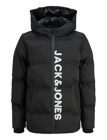 Jjkaito Puffer Jacket Ln Jnr Black Jack & J S