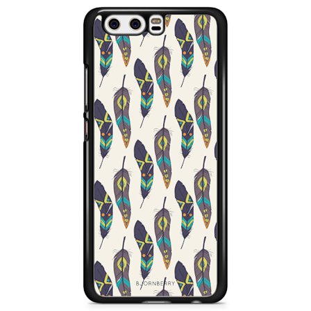 Bjornberry Skal Huawei P10 Plus - Hipster Fjädrar