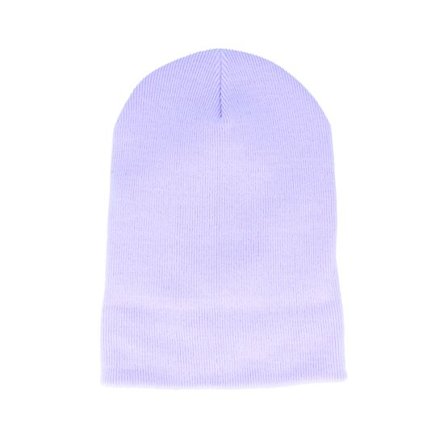 Beechfield - Lila longbeanie Beanie - Lavender Long Blank Beanie @ Hatstore