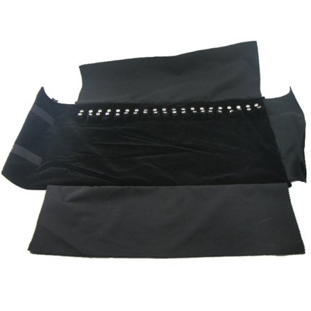 Nylon Rejse Smykke Rulle Smykke Opbevaringspose Opbevaringsstativ Velegnet til Halskæder Øreringe Armbånd Ringe Broscher