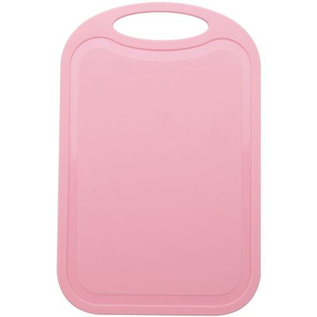 Plastskärbräda Kött Grönsaker Anti-Överflöd Anti-Halk Med Skärbräda Med Hängande Hål