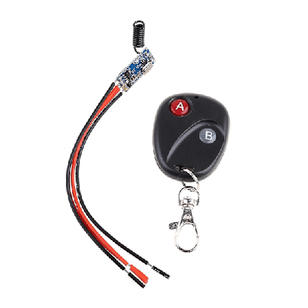 Relay Trådløs Switch Fjernbetjening Dc3v 3.7v 5v 6v 7v 9v 12v Mini Strøm Led