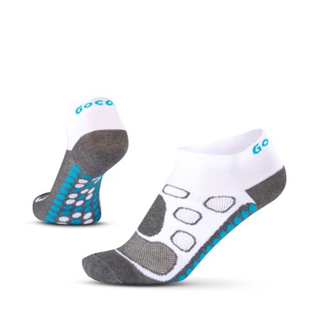 Gococo No Show Circulation Unisex workout socks White 35-38