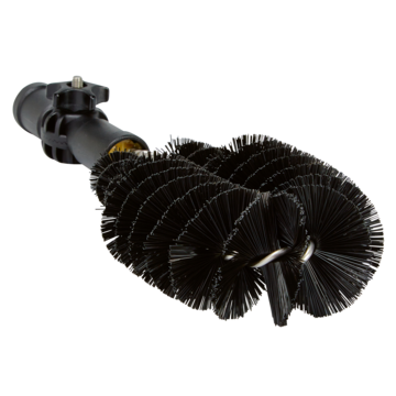 GULVAVLØPSRENS BØRSTE SORT