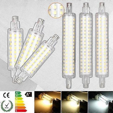 R7S 78mm 118mm LED Projektørpære 2835 SMD 12W 16W Erstatning Halogenlamper