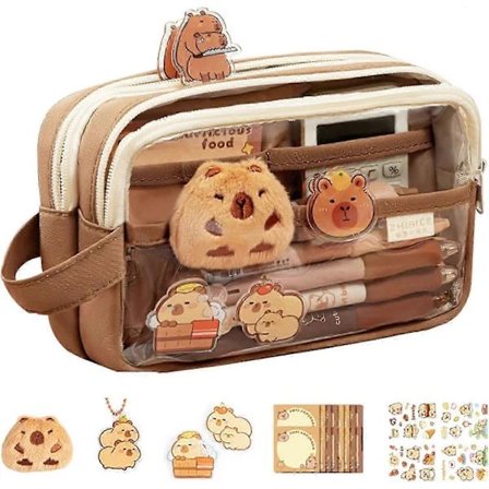 (Pow yeah!) Kapibara Penalhus, Transparent Kapibara Penalhus, Sød Kapibara Pen