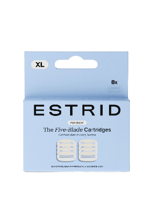 Estrid Body Refills XL Hårborttagning Unisex 4 PCS