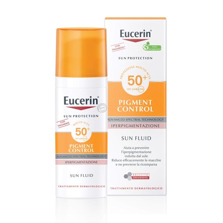 Eucerin Pigment Control Sun Fluid SPF50+ 50ml - Solare viso alta prot.