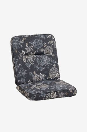 Fritab - Siddeunderlag Lågvik Woodline - Sort - Hynder til positionsstole - Fra Homeroom