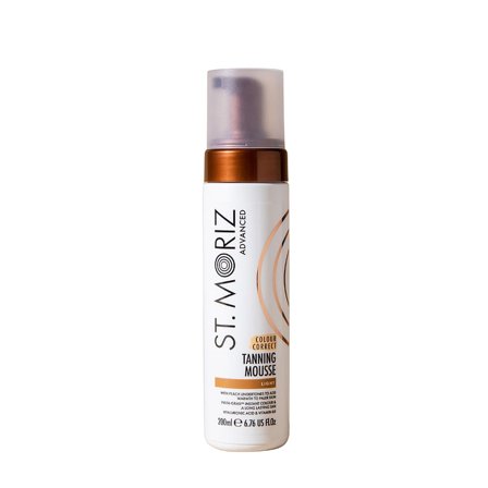St. Moriz Advanced Pro Color Correcting Tanning Mousse Light, Skincare, Solpleje, Selvbruner