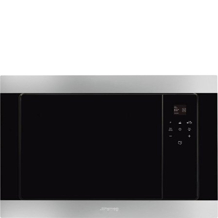 Smeg - Mikrobølgeovn FMI320X2 Svart