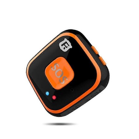 REACHFAR RF-V28 Tvåvägssamtal SOS Fallarm Barn GPS Mini Locator 2G GSM Realtidsspårning Handhållen Tracker Svart