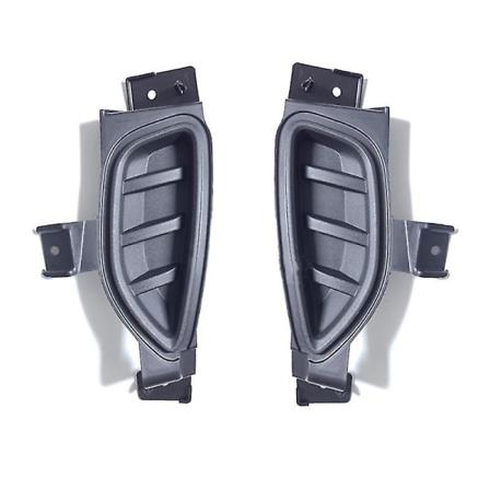 1 par forkofanger tågelygtedæksel Bezel tågelygtegitter uden hul til flugt 2021 2022