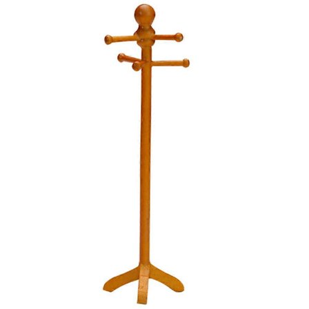 Nuken vaaterekki Pieni nuken puinen vaaterekki Vaatteiden järjestäjä Rekki