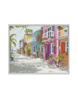 Stickpackung Bild Harmonie am Meer - LetiStitch