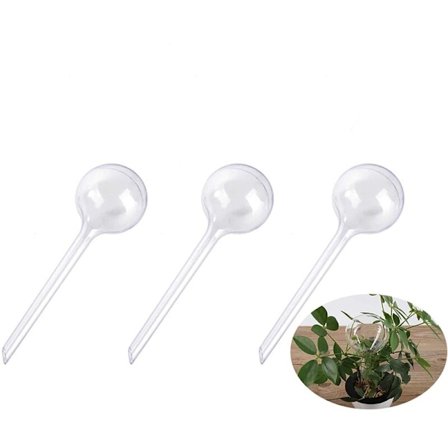 Automaattiset kastelupallot Kukka Vesi Tippa Kastelulaite Kastelupallot Itsekastelevat pallot Sisä- ja ulkokasveille Läpinäkyvä 13X5X5cm