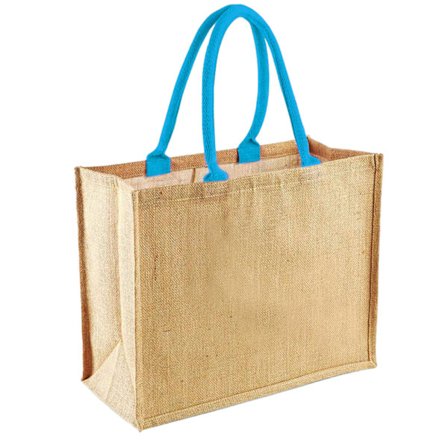 Westford Mill Classic Jute Shopper Bag (21 liter) (2-pack)